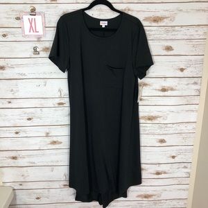 NWT LuLaRoe Carly- SOLID BLACK!